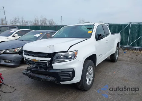 2021 Chevrolet Colorado 2Wd Long Box Lt из США, поврежденный, VIN 1GCHSCEAXM1229270